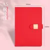 Cuaderno de Notas A5 Personalizado para Oficina de Negocios con Alta Apariencia y Hebilla Magnética Dorada Cuaderno con Logo Imprimible Venta al por Mayor