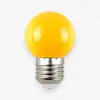 Bombilla de Luz LED de Colores Rosca E27 Bayoneta B22 Decorativa de Colores Amarillo Verde Azul Rosa Naranja Morado Rojo Pequeña Bombilla de Bajo Consumo