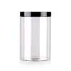 Frascos de Plástico para Nueces con Tapa Frasco de Plástico para Comida de Mascotas Frasco para Dulces Miel Té de Flores Empaque Transparente Sellado