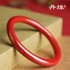 Pulseira de Barra Redonda de Areia Vermelha Areia Dourada Roxa Cinábrio Wanshan Guizhou Pulseira Xiangyun Pulseira de Cinábrio Feminina da Moda