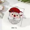 Clip Pequeño Estilo Navideño de Dibujos Animados Transfronterizo Decoración de Ambiente para Eventos de Fiesta Navideña Pasador de Pelo de Gama Alta Pasador