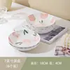 Louça de Cor sob Esmalte Estilo Fresco Tigela de Sopa Cerâmica Doméstica Tigela de Macarrão Novo Estilo Celebridade da Internet 2026 Tigela com Duas Alças para Casa Nova