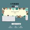 Lindo Mouse Pad Grande de Dibujos Animados para Niñas, Almohadilla para Teclado E-sports de Alto Valor para Niños, Mouse Pad Resistente a la Suciedad, Antideslizante