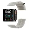 Adecuado para Apple iWatch Correa de Reloj de Décima Segunda Generación Correa de Silicona Oceánica de Apple S8910Ultra4/Se3