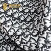 Tecido Jacquard de Poliéster-Algodão Tingido em Fio com Letra D Personalizada Novo Estilo de Moda Retro Tendência Texto em Inglês Material para Bolsa Sapato D