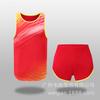 Traje de Entrenamiento de Atletismo Wei Run Examen Físico Competición de Velocidad Larga Ropa Deportiva Ajustada Maratón Running Set de Chaleco para Hombre y Mujer