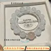 Quartzo RosaPulseira de Quartzo Rosa Natural para Mulheres, Luxo Leve, Sensação de Alto Padrão, Amarelo, Branco, Roxo Pulseira de Joias de Cristal Natural
