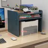 Estante de Armazenamento para Impressora de Escritório, Suporte para Copiadora, Estante de Armazenamento Multicamadas para Mesa, Estante de Armazenamento Multifuncional Doméstico
