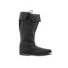 Fabricantes de comércio exterior de inverno casual botas de cor sólida para homens e mulheres fundo plano novo plus size laço lateral