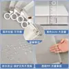 Bolsa de Archivo con Cremallera Creativa A4 Gran Capacidad Especial para Exámenes Estudiantiles Bolsa de Papelería Bolsa para Documentos de Plástico Translúcido