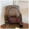 Comercio exterior transfronterizo: Bolso nuevo de ante para debajo del brazo de la fábrica original, bolso de hombro vintage mate