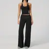 Conjunto de ginástica escovado transfronteiriço, elegante poá falso duas peças, levanta bumbum, cintura alta, secagem rápida, para corrida, esportes, yoga 4549