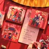 2026 Tarjeta de Felicitación de Feliz Año Nuevo Estilo Chino Festival de Primavera Tarjeta de Felicitación Simple de Gama Alta Bendición Tarjeta Pequeña Tarjeta de Regalo Floristería