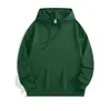 Moletom Casual Esportivo de Cor Pura, Fino, Solto, para Primavera e Outono, para Casais, Versátil, com Capuz e Logo Estampado em Tecido Terry