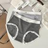 Categoría a Bebé Algodón Transpirable Niña Cintura Media 10A Entrepierna de Seda de Morera Oso Sencillo Cubre Cadera Cómodo y Agradable para la Piel Ropa Interior para Niñas