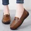 Zapatos Casuales Antideslizantes Cómodos Versátiles para Mujer Primavera 2026 Zapatos de Mamá Zapatos Casuales para Mujer Mocasines Zapatos de Viaje Zapatos Planos