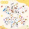 Muchos Pegatinas de Collage de Animales Pequeños, Dibujos Animados Lindos Preescolar Educación Temprana Pegatinas Decorativas DIY para Niños, Autoadhesivas