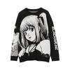 My44023 Ropa de Punto Nueva de Otoño e Invierno para Mujer al Mayoreo con Cuello Redondo Ropa de Punto Holgada Top Básico Chaqueta