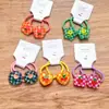 Accesorios para el Cabello de Niños, Diadema Pequeña Linda para Bebé, Flor de Fresa, No Lastima el Cabello, Goma Elástica Alta para el Cabello, Goma Elástica de Corazón y Estrella