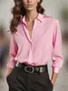 Camisas Blancas de Primavera y Otoño para Mujer, Diseño y Temperamento, Ropa Profesional, Camisas Sueltas de Manga Larga de Gama Alta