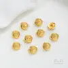 Cierres de collar al por mayor con fuerte retención de color, Oro de arena vietnamita, Botones de oro Zakiram, Cierres para pulsera Jifu Paz y Alegría
