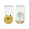 Meias de Chão de Outono para Bebês com Pontos Antiderrapantes, Meias de Chão Infantis, Meias para Bebês Andarem, Meias de Algodão de Tubo Médio Sem Costura Classe A