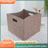 Fábrica boneca de armazenamento balde feltro cesta de armazenamento de brinquedo de grande capacidade cesta de armazenamento dobrável cesta de lavanderia cesta de lavanderia