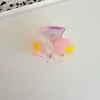 Pinza para el Cabello Mini Pulpo de Acetato Perlado Iridiscente Suave para Cabello Suelto, Pinza para el Cabello Más Vendida Transfronteriza de Amazon