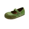 Zapatos Planos de Ballet Estilo Hada Suela Suave con Hebilla, Zapatos Mary Jane Franceses para Mujer, Nuevo Estilo Primavera 2026