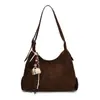 Bolso de Mano Retro de Alta Gama Coreano para Mujer Otoño Temprano 2025 Moda de Nicho Versátil Bolso de Hombro/Axila para Viajes