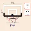 Aro de Baloncesto Plegable para Interiores Canasta de Baloncesto de Pared para Entrenamiento en Casa Venta Directa de Fábrica Aro de Baloncesto Venta Caliente Transfronteriza