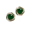 Pendientes Nuevos de Ojo de Gato Estilo Francés de Lujo Ligero para Mujer, Pendientes Exquisitos y Compactos con un Toque de Alta Gama, Pendientes Elegantes y Versátiles para Mujer