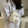 Mochila de Oso con Graffiti de Dibujos Animados Linda Nueva Moda Otoño 2026 Bolso Versátil de Moda Casual Estampado para Niñas