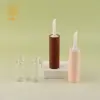 Tubo de Brillo de Labios con Cabezal de Pincel, Cosméticos de Maquillaje DIY, Bolígrafo Contorneador Dos en Uno de 8ml, Corrector, Materiales de Empaque al por Mayor