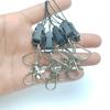 Hebilla de mine de perro de aleación de zinc negro para electroforesis al por mayor hebilla de marca de cincha hebilla de cuerda para colgar hebilla de langosta hebilla de hardware para equipaje