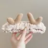 Linda Nueva Diadema de Dibujos Animados para Mujer, Diadema de Felpa para Lavarse la Cara y Aplicarse Mascarilla Facial, Accesorio para el Cabello Antideslizante