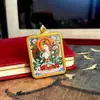 Nuevo Estilo 2025 Thangka Pequeño, Fundido en Caliente en Nepal y Tíbet, Thangka Completamente Pintado a Mano, Tara Blanca Núcleo de Tarjeta 4*5