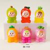 Figuritas de Resina con Tema de Frutas, Adornos Pequeños, Colgantes Multi-Niña, Llaveros DIY, Accesorios para Coches y Escritorios