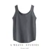 Chaleco sin mangas 100% Cachemir Puro para Mujer, Cuello Redondo, Corte Ajustado, Prenda de Punto Interior Capa Base, Calidez Otoño/Invierno