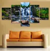 Pintura en Spray Paisaje de Cascada Wulian Minimalista Moderno Pintura Decorativa para Pared de Fondo de Sofá Pintura para Colgar Pintura al Óleo