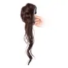 Moño Redondo para el Cabello con Pinza de Garra, Estilo Drama Coreano Vintage, Cabello Ultra Largo y Despeinado, Moño Esponjoso Perezoso