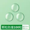Almohadilla Anticolisión Transparente Tope de Puerta Manija de Puerta Pegatina de Pared para Puerta de Refrigerador Tope de Puerta Espesado Silencioso Succión de Puerta Buffer de Silicona Anticolisión