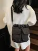 Bolsa Artística Estilo Japonés 2026, Bolsa de Tela con Cordón Estilo Mori, Bolso de Hombro Cruzado de Moda para Compras, Bolsa Popular para el Trayecto Diario