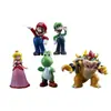 Serie Mario Accesorios de Juego de Moda Louis Hongo Monstruo Modelo Muñeco Hecho a Mano Coche Decoración de Escritorio Adornos