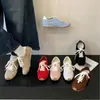 Nuevos Zapatos de Entrenamiento Alemanes Retro 2025 Planos Casuales con Cordones Versátiles Cómodos de Moda Zapatos Deportivos para Mujer