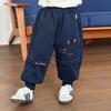 Pantalones Largos de Otoño para Niños Pantalones Casuales Versátiles Ropa Infantil Otoño 2025 Nuevo Pantalones Deportivos de Chándal para Niños Pequeños Dibujos Animados