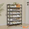 Prateleira de Sapatos com Apoio de Braço Simples para Casa Entrada Porta Armário de Armazenamento Interno Armário de Armazenamento à Prova de Poeira para Dormitório de Estudante Armário de Sapatos A partir de Uma Peça