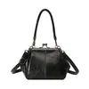 Bolso de Mujer Novedoso con Concha de Moda, Nuevo Bolso de Mano Versátil Estilo Coreano, Bolso de Hombro Cruzado con Solapa Texturizado de Moda