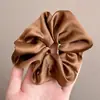 Goma para el pelo de cuadros estampada estilo Ins con alta elasticidad, Scrunchie para mujer con una belleza de cuento de hadas, Accesorio para el pelo de elegancia perezosa estilo francés