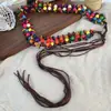 Cadena de Cintura Bohemia Trenzada Estilo Étnico para Mujer, Accesorios de Cintura de Diseño de Alta Gama, Accesorios de Ropa Versátiles Retro